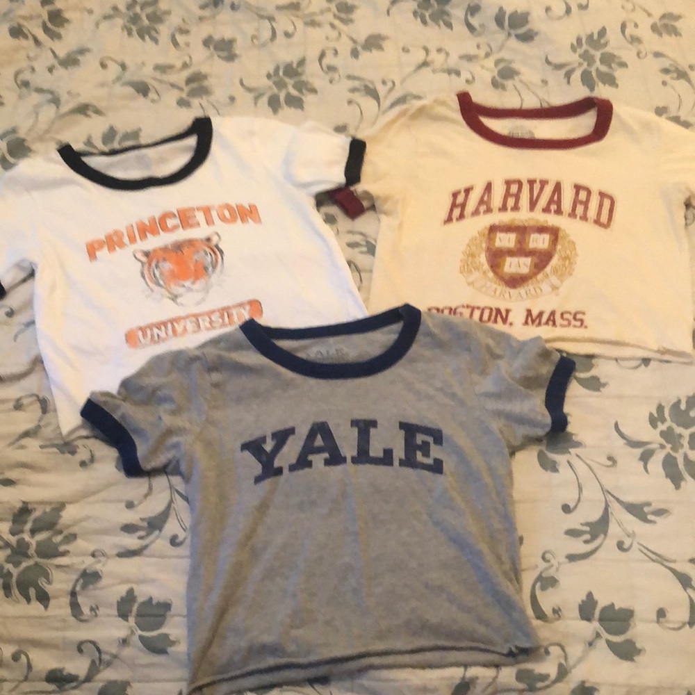 Bundle of 3 crop tops